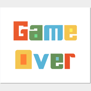 Game over Posters and Art